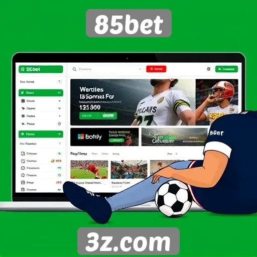 Experiência do usuário na plataforma 85bet